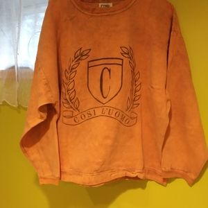 Orange Vintage jumper